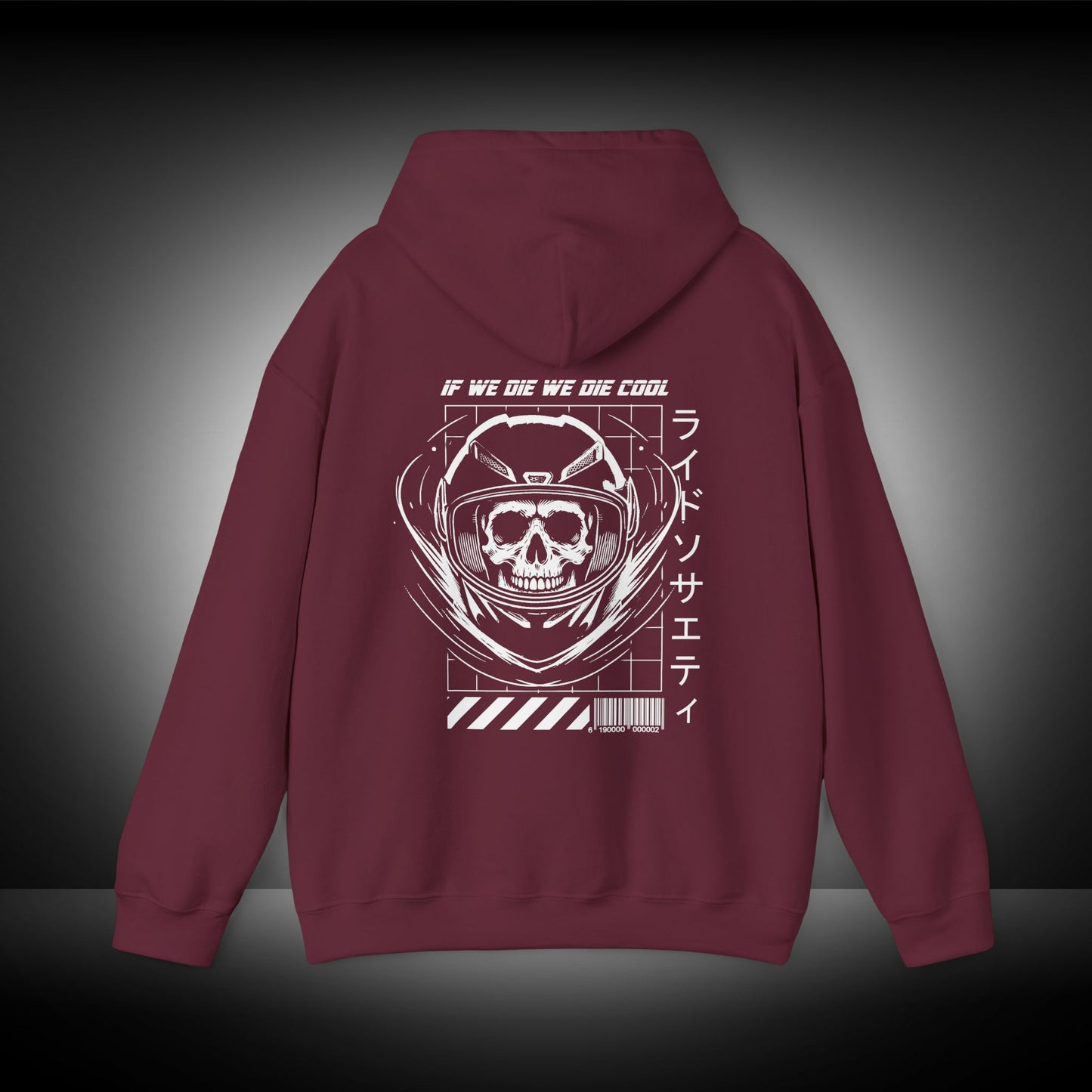 D1: Skull Hoodie