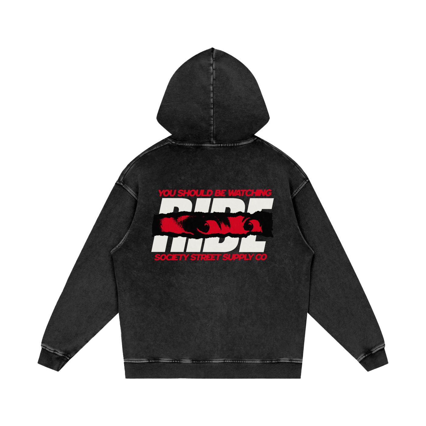 HC001 Ducati Red Hoodie No Sleeves