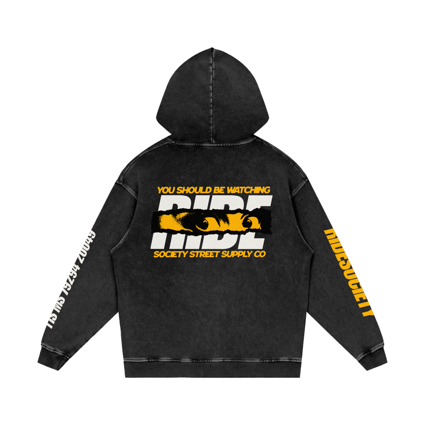 HC001 Suzuki Yellow Hoodie