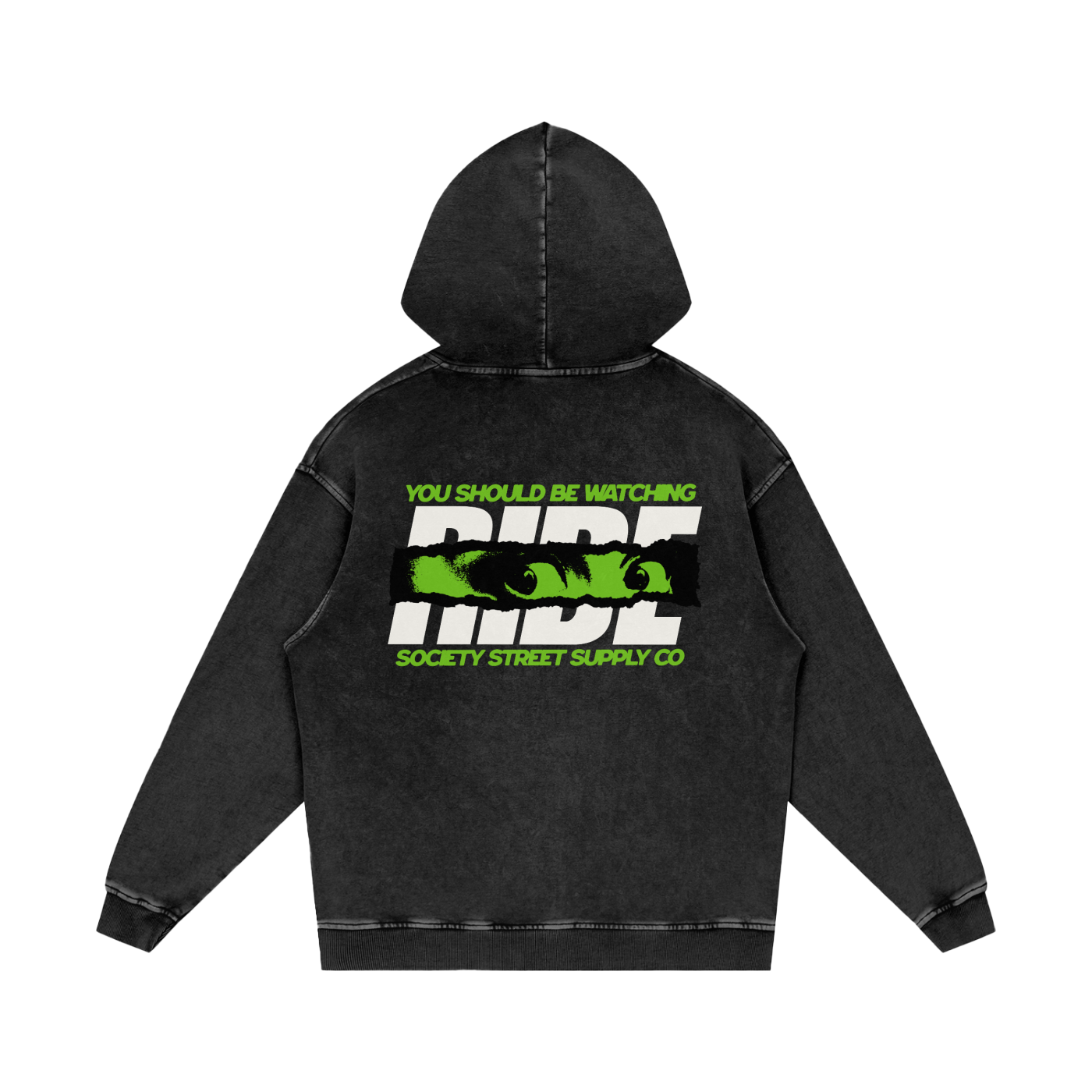 HC001 Kawasaki Green Hoodie No Sleeves