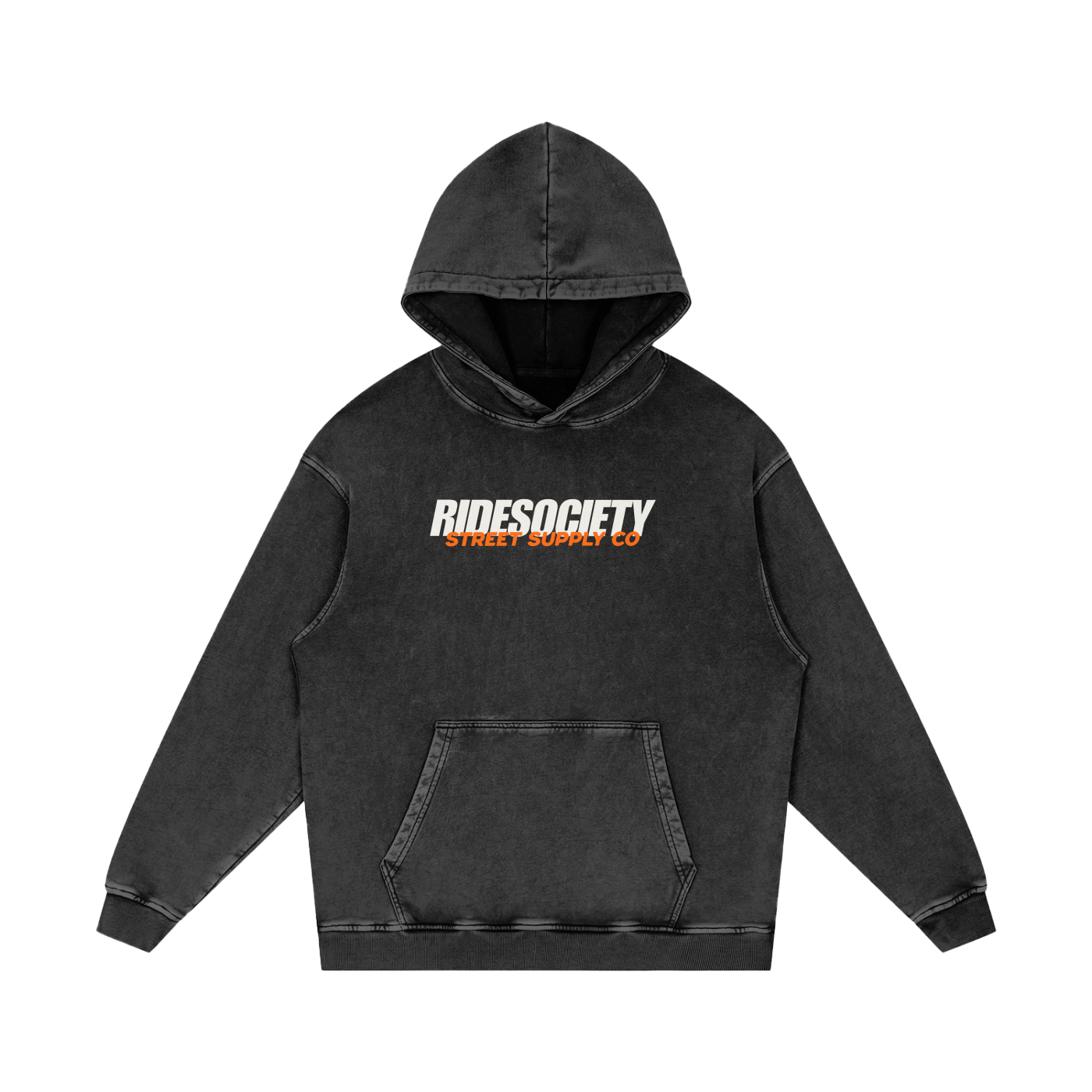 HC001 KTM Orange Hoodie No Sleeves