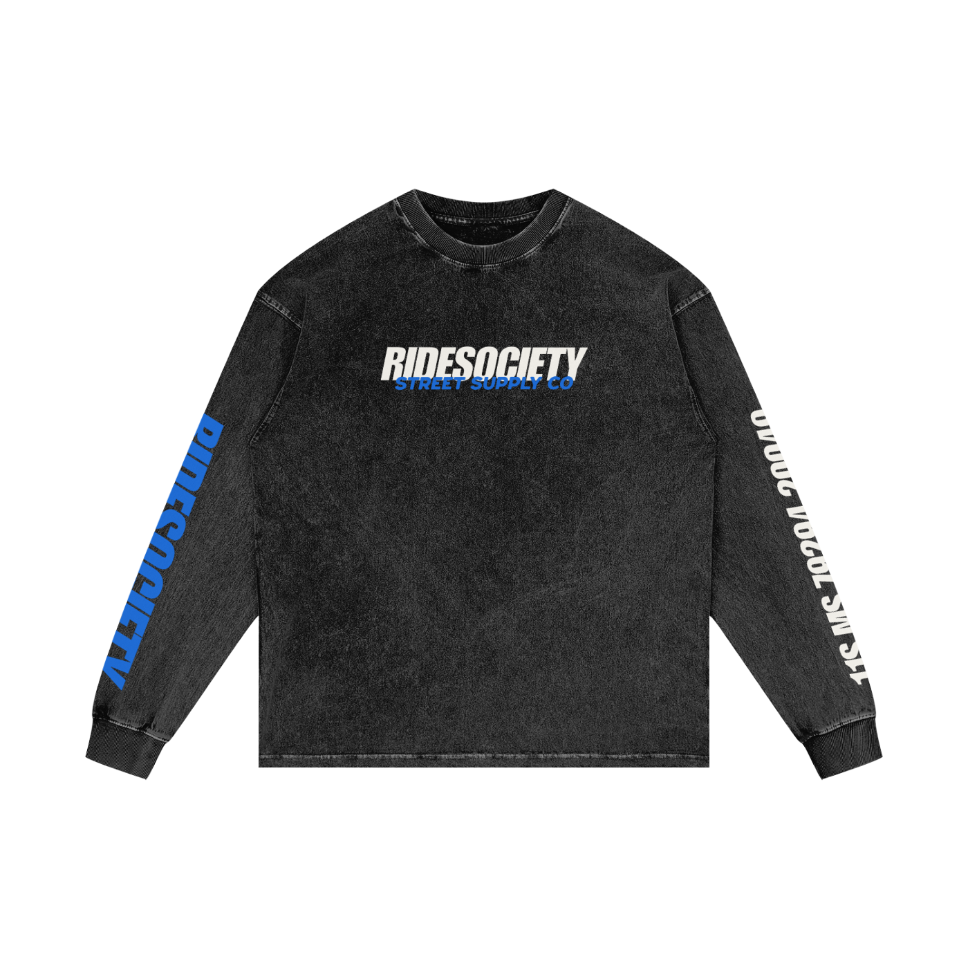 HC001 Motorrad Blue Long Sleeve