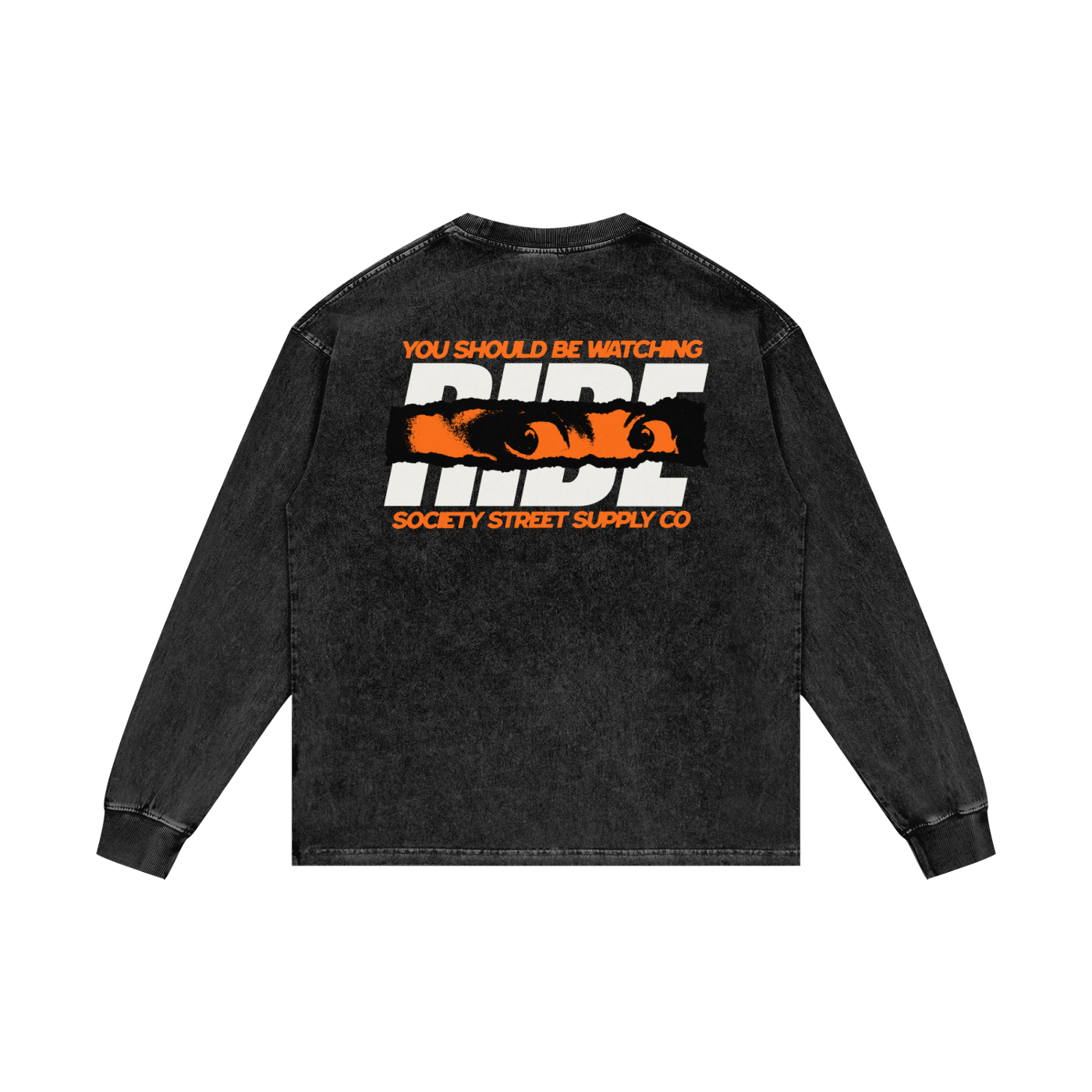 HC001 KTM Orange Long Sleeve No Sleeves