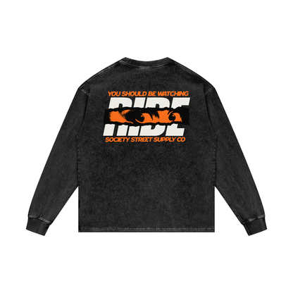 HC001 KTM Orange Long Sleeve No Sleeves