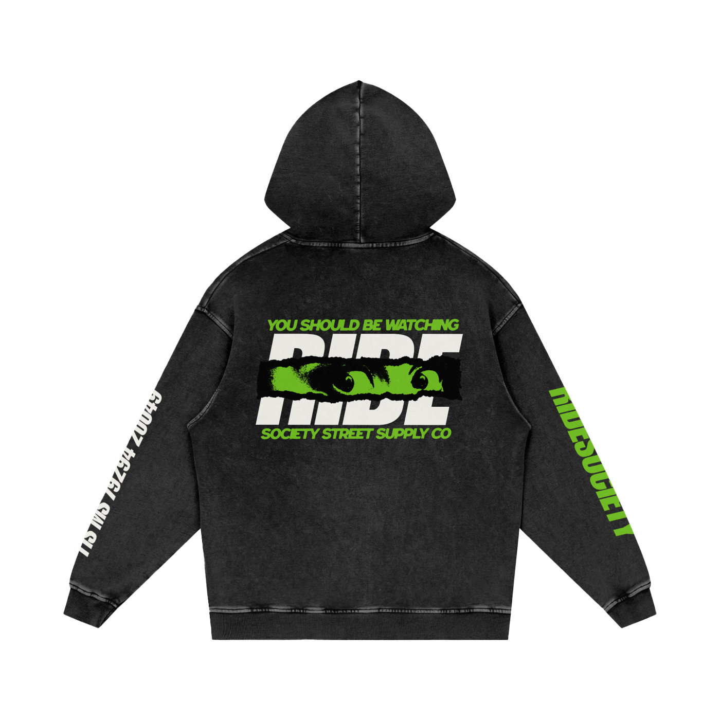HC001 Kawasaki Green Hoodie