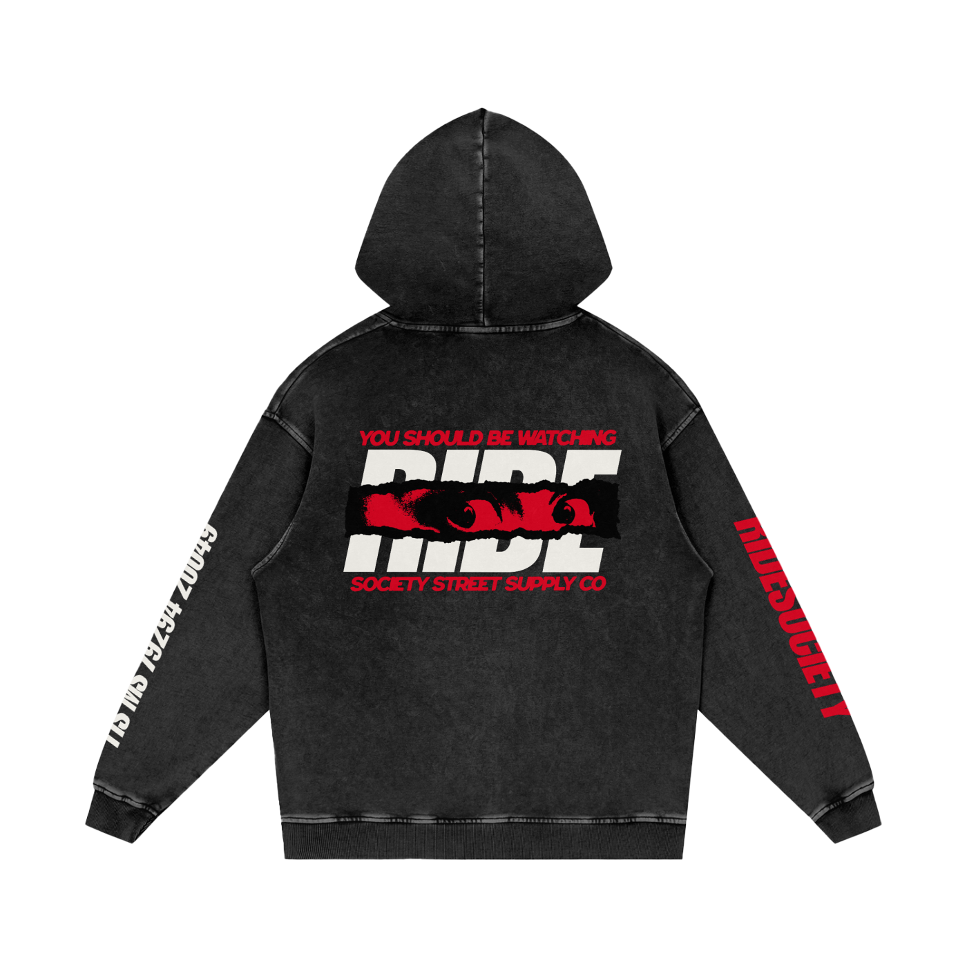 HC001 Ducati Red Hoodie