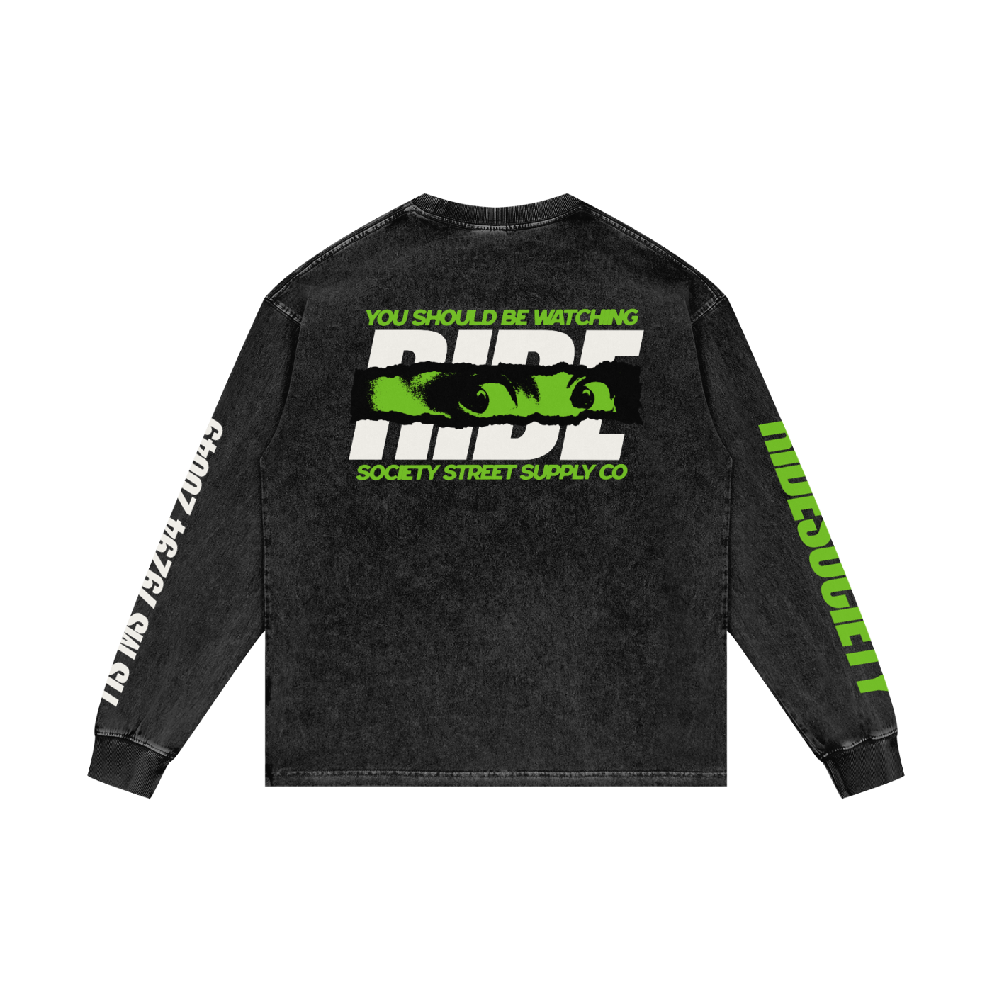 HC001 Kawasaki Green Long Sleeve