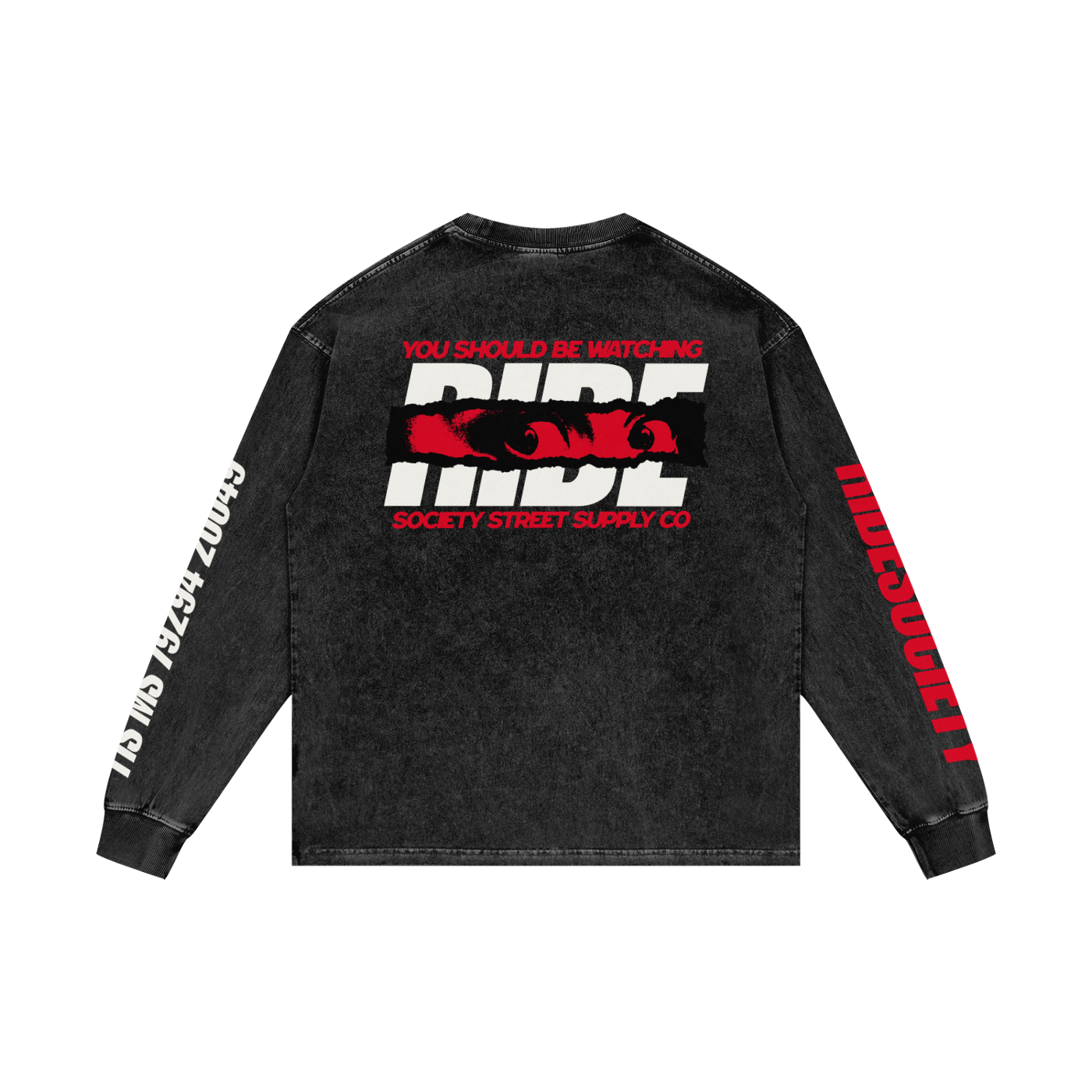 HC001 Ducati Red Long Sleeve
