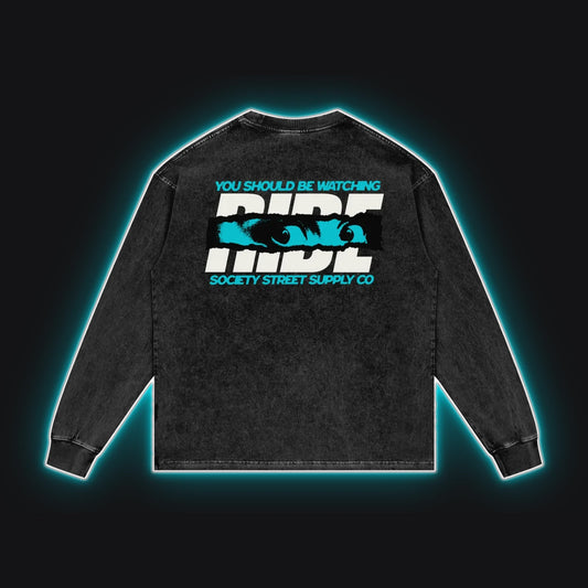 HC001 RS Cove Long Sleeve No Sleeves, back view, rim glow